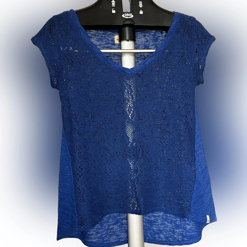 Hollister lace design oversized tank top - Picture 1 of 3